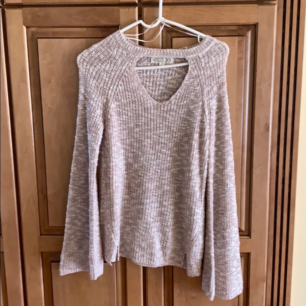 rose gold sweater
